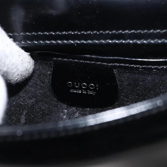 GUCCI Soho Shoulder Bag Enamel Black 007 2023 - Picture 11 of 15